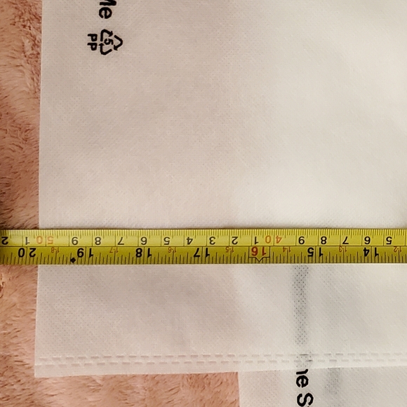 Large size Lot 30 The realreal dustbag white drawstring organizer travel… - Picture 7 of 7